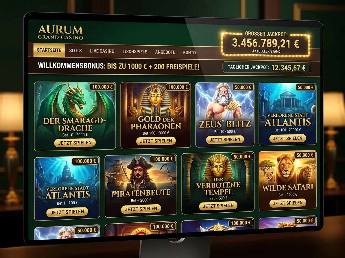 Rodeoslot — Spielsaal und Angebot
