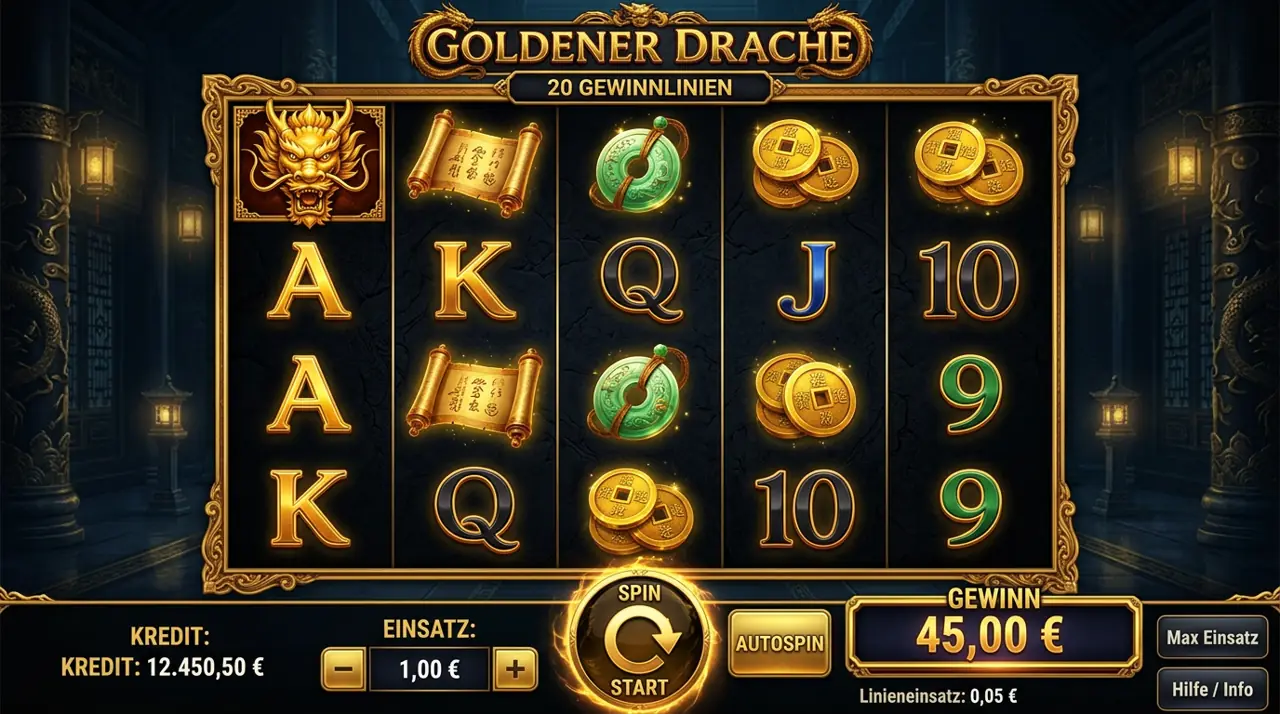 Spielautomaten im Rodeoslot