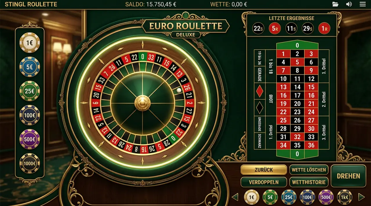 Tischspiele & RNG im Rodeoslot